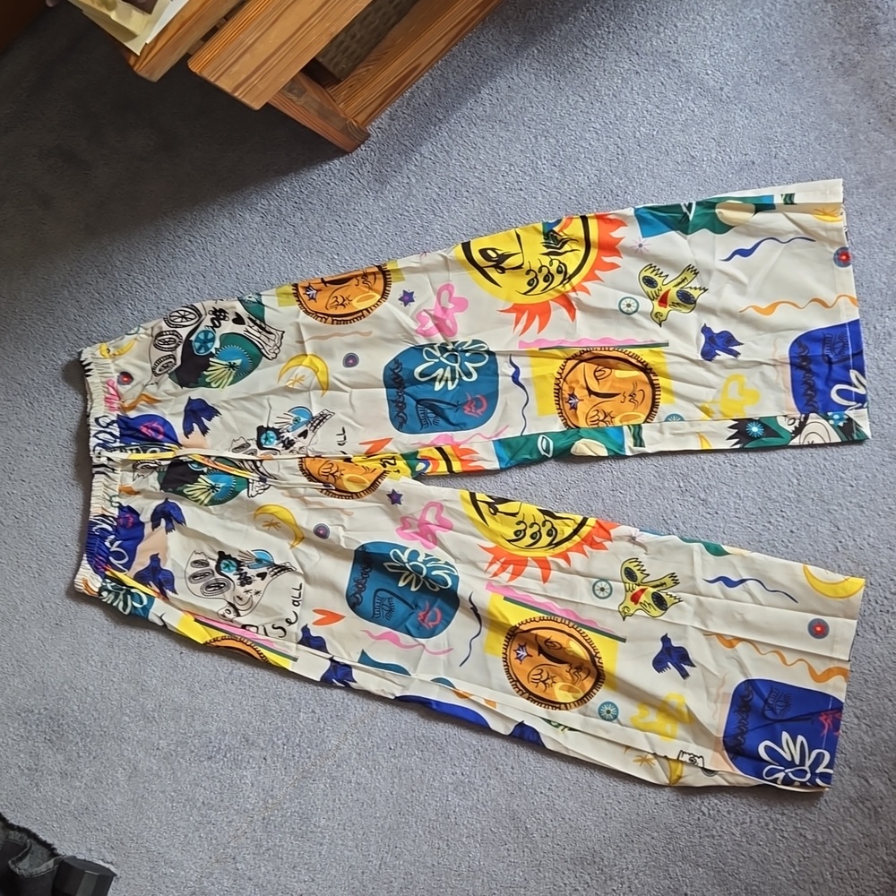Wide Leg Hippie Pants